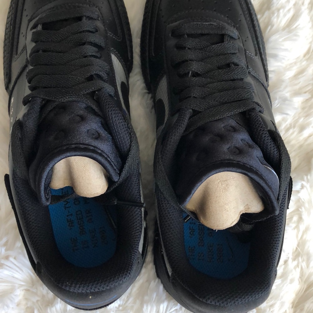 SOLD!!! Nike AF 1 Type Sneakers Black Photo Blue - Picture 5 of 8